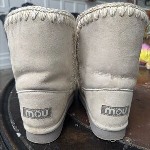 Mou Off-White Ankle Boots